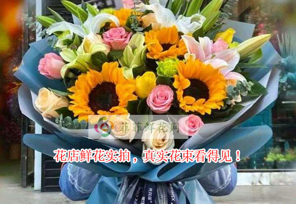九江浔阳区花店鲜花实拍,九江浔阳区真实花束看得见!